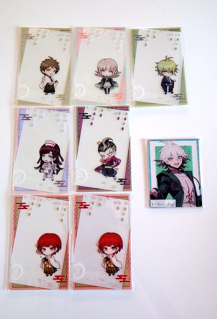 【交換/譲渡】ダンガンロンパ ダンロン FANTHFUL 缶バッジ 御守り クリアカード
[譲]
☆七海
◎日向,天海
◯罪木,田中,澪田,春川
　小泉
[求]
定価(+送料)&gt;同異種狛枝

譲渡は無印&gt;◯より以下個数お迎え願います
☆:2個,◎:1個
郵送又は都内手渡し
まとめての方を優先します
(小泉は再譲渡品含みます)