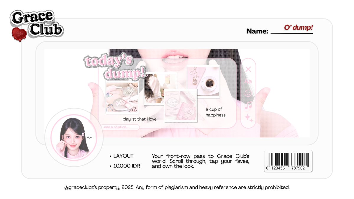 graceclubz's tweet photo. ⠀
Hi, Gracies! Ayo kenalan sama anak-anak baruku, Atelier, My mood &amp; O’ dump! Khusus O’ dump itu katalog moodboard yaa 💘

#zonauang #zonajajan 
⠀ https://t.co/rdyIbv6Lab