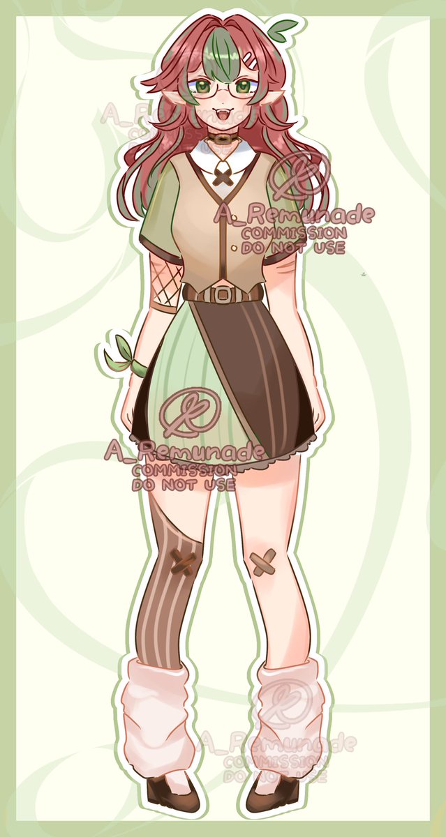 a.Rem. (@a_remunade) on Twitter photo ⭐️OC SOLD TO <a href="/AyooAnnaa/">Anastasia 🌱</a>
Forgot to announce but I’ve recently sold my old design! It feels so nice to see my work get love, Treat her well and goodluck on your future adventures! 🥹💛💚
#illustRemtion #VGenComm #characterdesign ⭐️OC SOLD TO <a href="/AyooAnnaa/">Anastasia 🌱</a>
Forgot to announce but I’ve recently sold my old design! It feels so nice to see my work get love, Treat her well and goodluck on your future adventures! 🥹💛💚
#illustRemtion #VGenComm #characterdesign