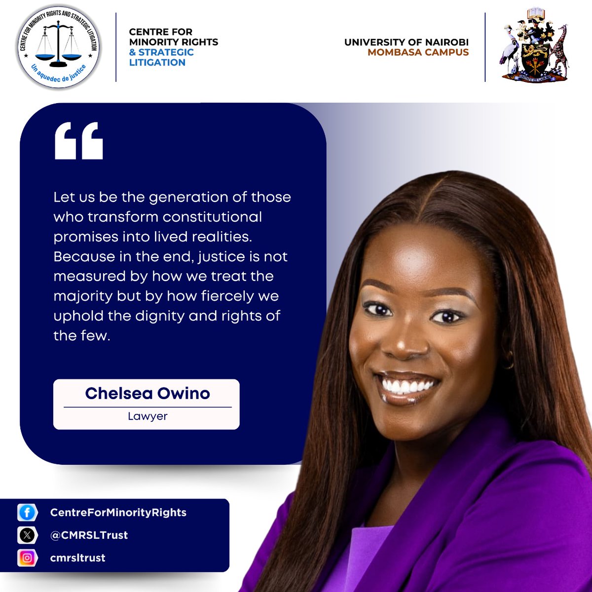 CMRSLTrust's tweet image. Be the generation that breathes life into constitutional promises — where the dignity and rights of minorities are not just protected, but celebrated. 🌈⚖️ #JusticeForMinorities #EqualityforAll  #HumanRightsFirst