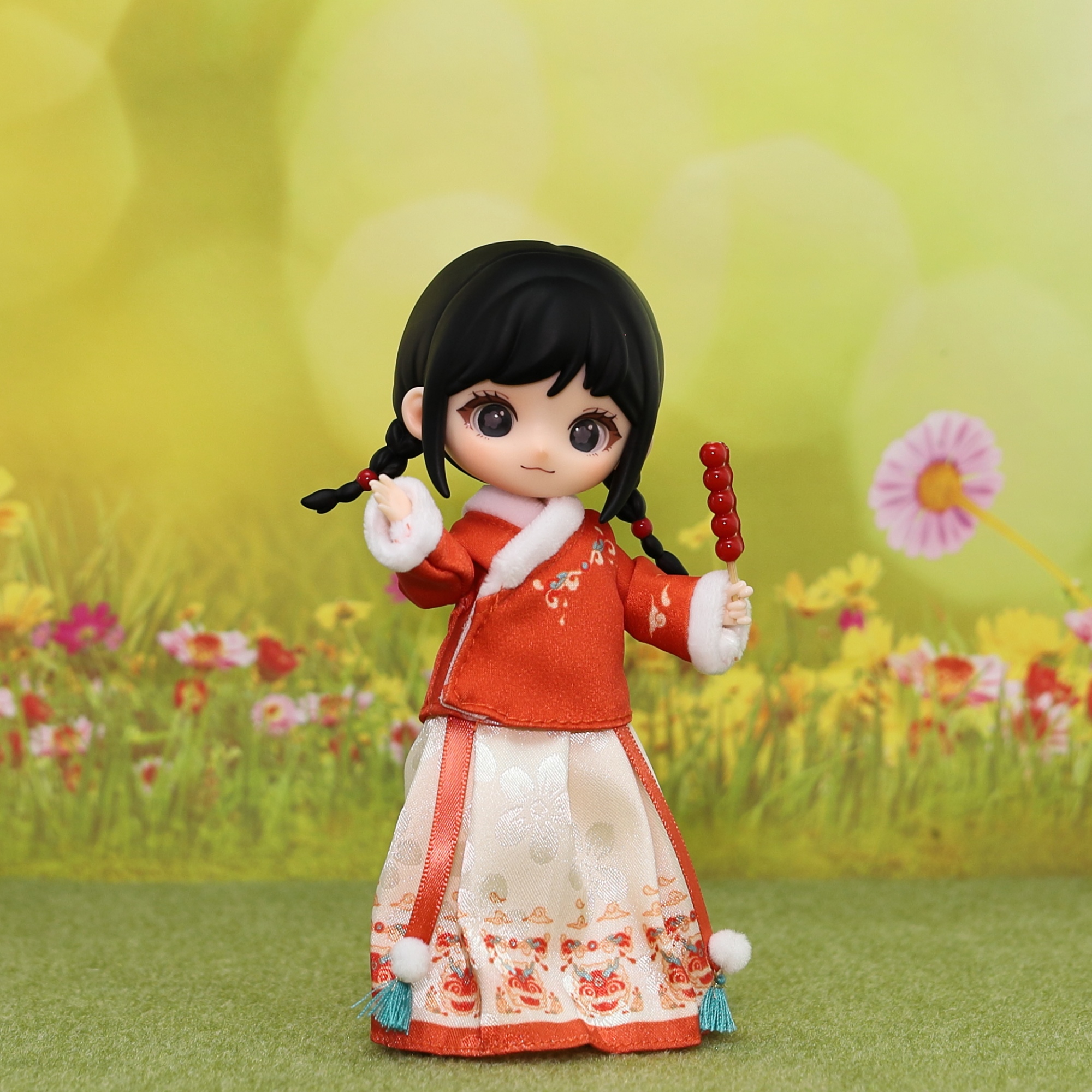 水無月の花 アートドール オリジナルドール ハンドメイドドール