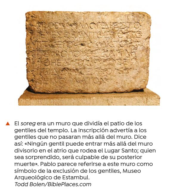 lucas_magnin's tweet photo. Este dato (de un libro que estoy corrigiendo) ilumina dramáticamente el sentido y la potencia de Efesios 2:14: «Cristo es nuestra paz; él logró hacer de nosotros los judíos y de ustedes los que no son judíos un solo pueblo, derribando la pared de enemistad que nos separaba». https://t.co/DFHEFVenOd