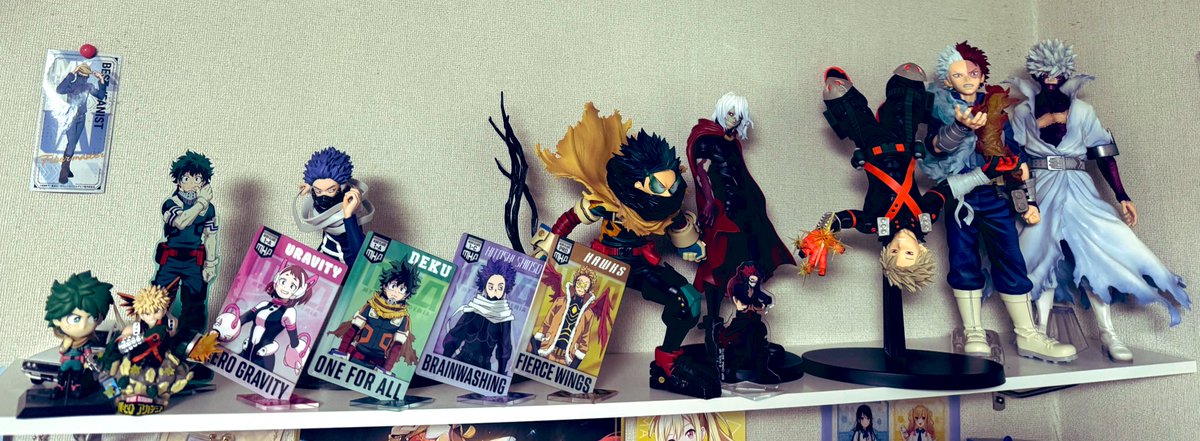 ヒロアカグッズ増えまくってる…！！
いいね！！！