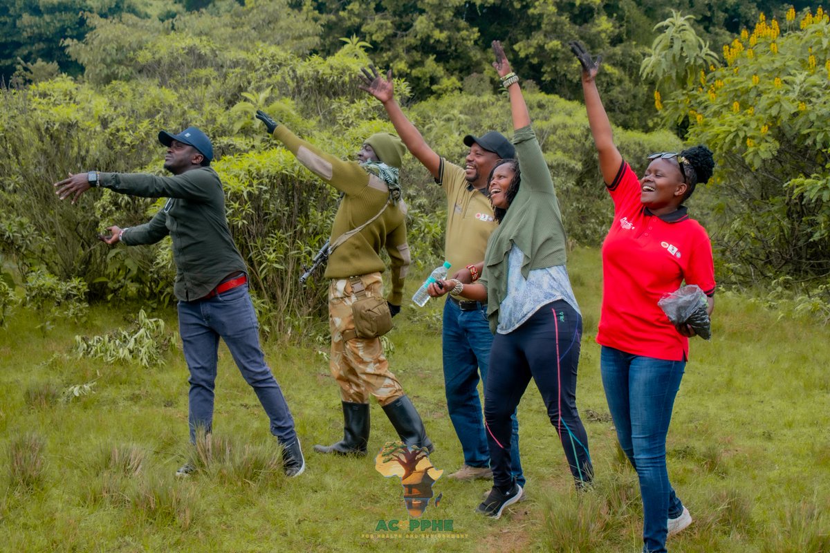 From #AUCCW Venue to Mau Forest — participants enjoyed a nature walk &amp; tossed seedballs, sowing hope for a greener future. 🌍💚 #ClimateAction