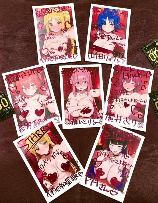 `'事後チェキ"風イラストカード

C106お品書きHP(https://t.co/jJCeVPildw) 