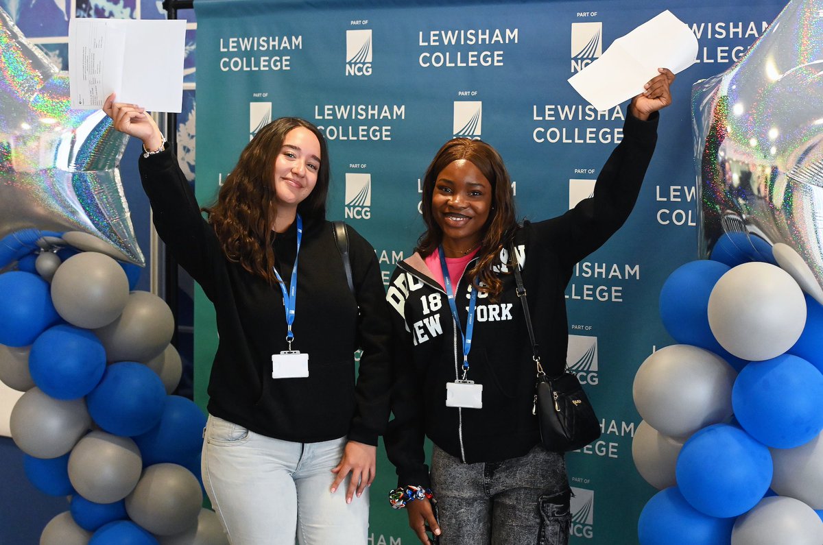🎉 Good luck to everyone getting their results today!

Whatever your grades, your journey is just beginning — and we’re here to help you take the next step. 

Visit 🔗 lewisham.ac.uk/courses

#ResultsDay2025 #NextSteps #UnlockYourPotential #Congratulations #ALevelResults