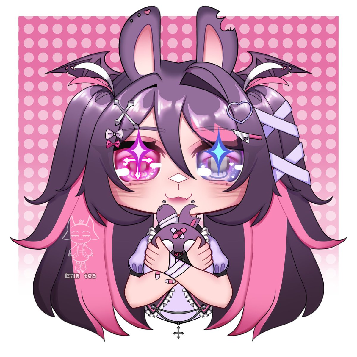 LiLa_TeA Comms open (@lila_illustrat) on Twitter photo Fan art for lovely vampire bunny <a href="/ZarsaiVT/">ZARSAI🦷🔪</a> 
#zarthevampbun Fan art for lovely vampire bunny <a href="/ZarsaiVT/">ZARSAI🦷🔪</a> 
#zarthevampbun