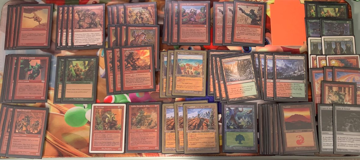 Preparando la nueva temporada de #premodernmtg <a href="/FullTappedMTG/">FullTapped</a> TRASGOS!