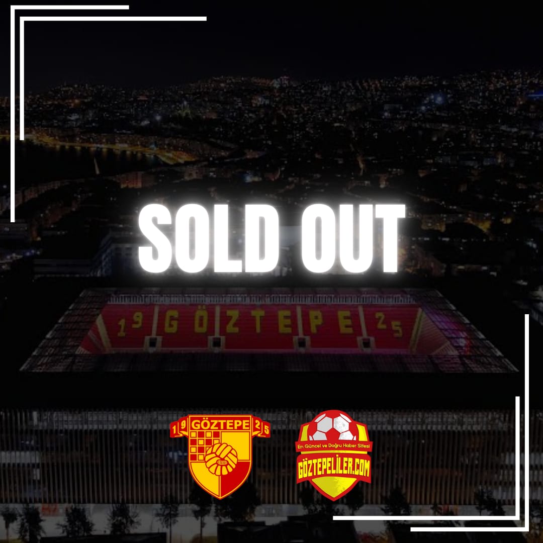 Şanlı Şerefli Göztepe taraftarı bildiğiniz gibi!

Göztepe Gürsel Aksel Cehennemi SOLD OUT 🔥

#Göztepe #Göztepelilercom