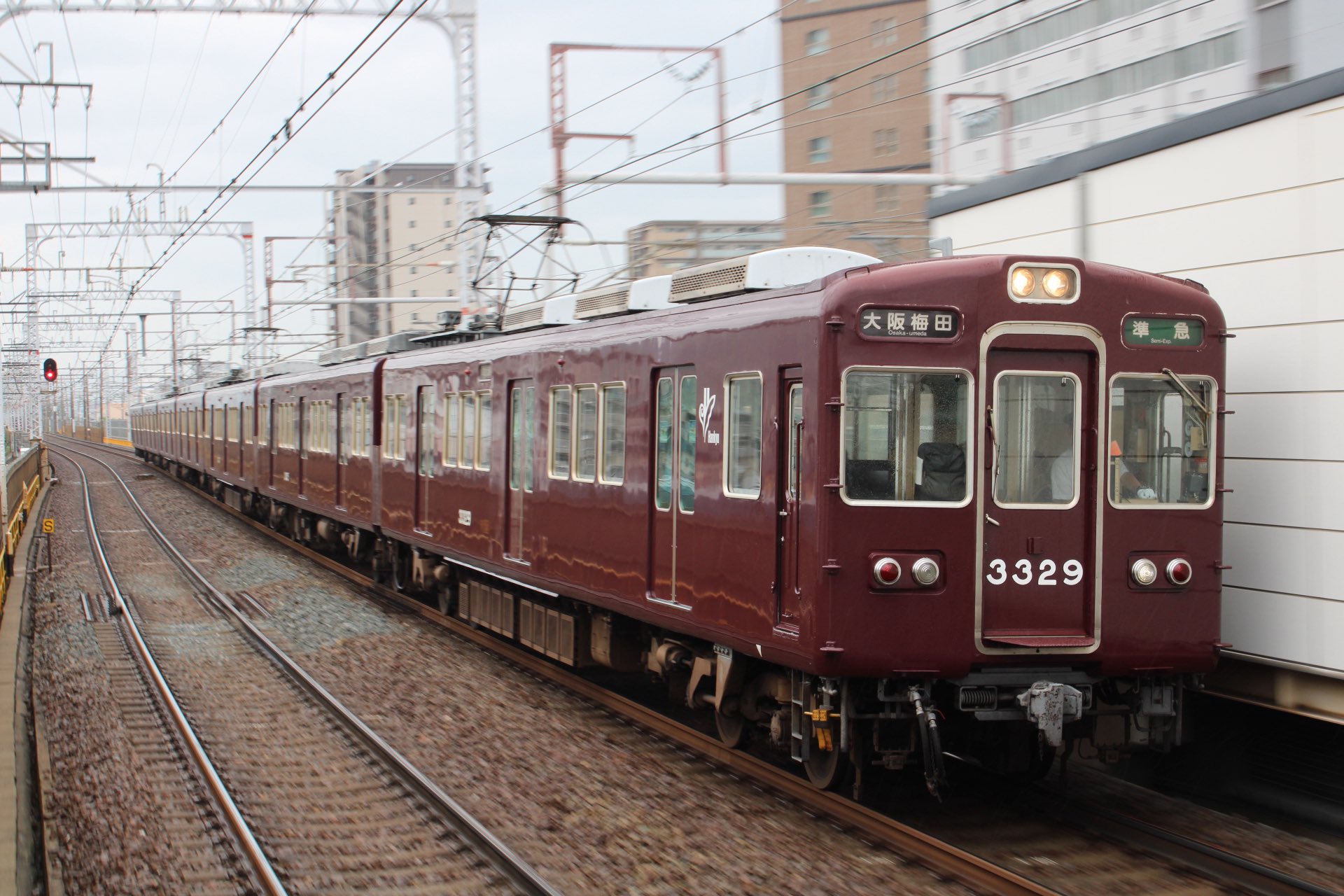 m様•*¨*•.¸♬︎ 大阪メトロ 66系 66614F VVVFマーク 普通 高槻市行き 阪急 5300