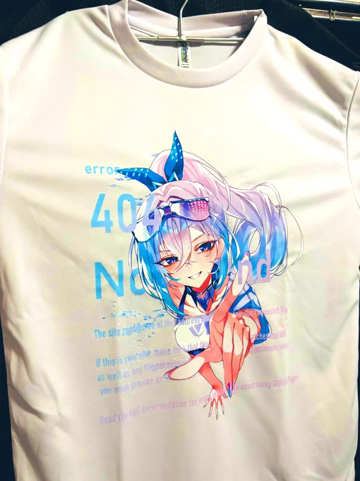 え!!!! Tシャツ届いたんだけど夏っぽくてめっっっちゃ良い!!!!! もっと刷れば良かった!!!!!