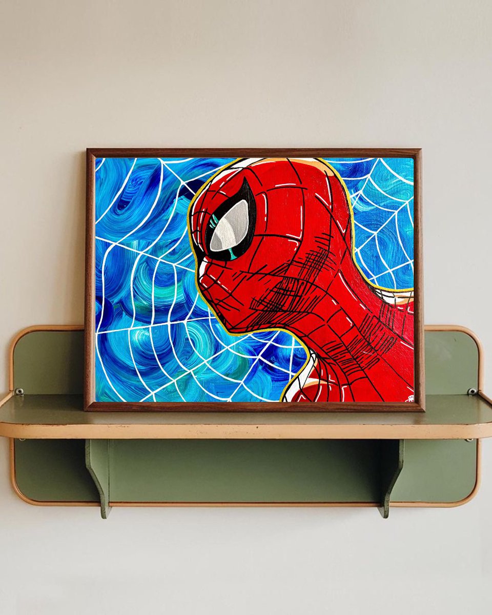 Yukineew's tweet photo. 🕸️Spider-Man🕸️ 2025
30cm x 42cm

Acrylique sur toile 

Ma désertion des réseaux a été plutôt longue. 🫠 Désolée les copains 🫶

Aujourd’hui il s’agit de la première toile d’une longue série destinée au monde du comics.

Lien IG : https://t.co/tbLGDTHLyV… https://t.co/qqfJ6N2Lya https://t.co/gxIBrHXSy2