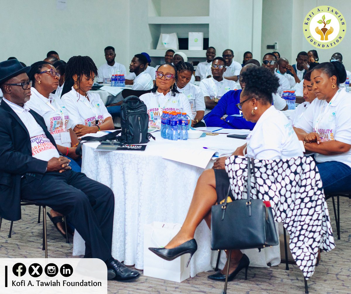 KofiATawiahfdn's tweet photo. It is the FINAL DAY of the Character Education Training Seminar!
We are concluding this incredible character education seminar with a focus on practical ways to integrate character education into our school culture. 
#CharacterFirstEducation #ktawiahfoundation #education https://t.co/OuOuvim9oG