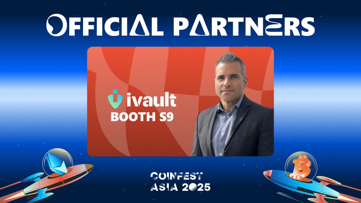 ivault (@ivaultapp) on Twitter photo 🔄 Plot twist: The best conversations happen between panels.
As an official <a href="/CoinfestAsia/">Coinfest Asia</a> partner, ivault’s talking tokenized renting, asset utilization, and why the sharing economy needed blockchain all along.
Coffee tables > conference halls.
Join us at our booth — let’s talk 🔄 Plot twist: The best conversations happen between panels.
As an official <a href="/CoinfestAsia/">Coinfest Asia</a> partner, ivault’s talking tokenized renting, asset utilization, and why the sharing economy needed blockchain all along.
Coffee tables > conference halls.
Join us at our booth — let’s talk