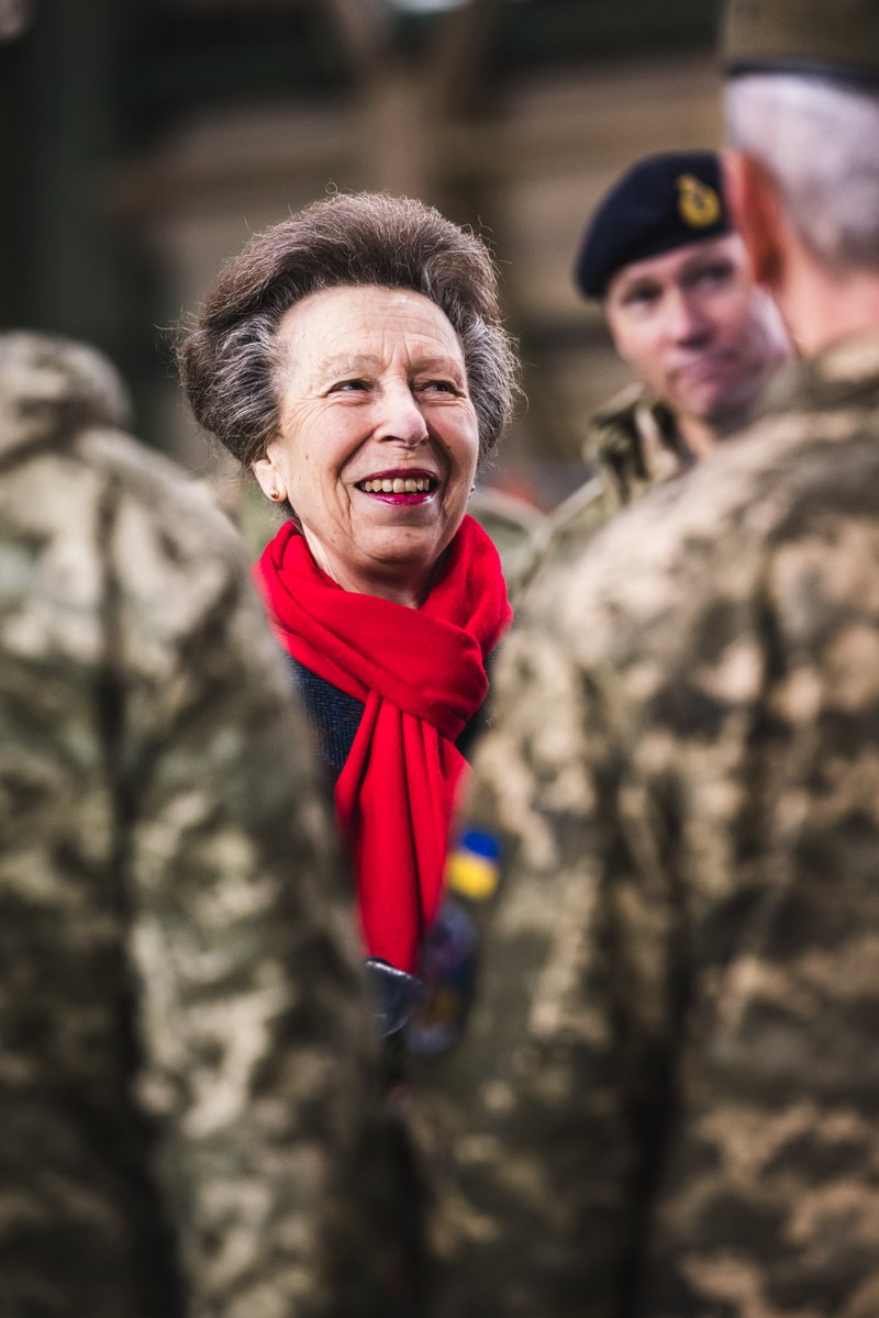 UKArmyLogistics's tweet image. Happy Birthday to Her Royal Highness Princess Anne, Colonel-in-Chief of the Royal Logistic Corps.