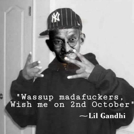 Aditya Pandey | Javascript🚀 (@adityapandeydev) on Twitter photo What comes to your mind when you hear “Gandhi ji”? What comes to your mind when you hear “Gandhi ji”?