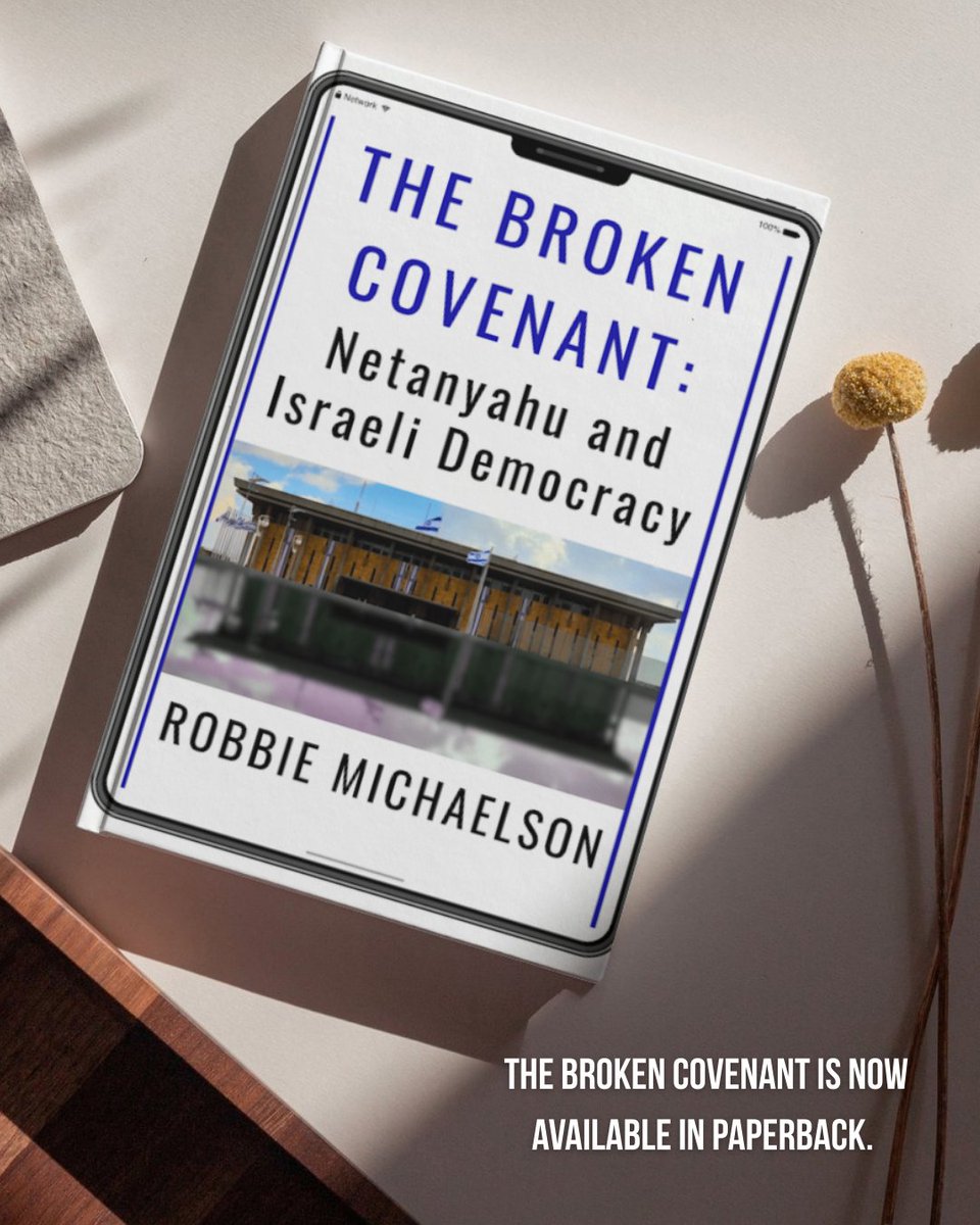RobbieMich70473's tweet photo. Read the story of how Israel’s democracy reached the brink — and what it will take to save it.
🛒 Get your copy: https://t.co/6YIqZR0jEV
#BrokenCovenantBook #Netanyahu #IsraeliDemocracy #IsraelPolitics #SaveIsraeliDemocracy #JudicialOverhaul #October7 #TruthDispatch #JewishVoices
