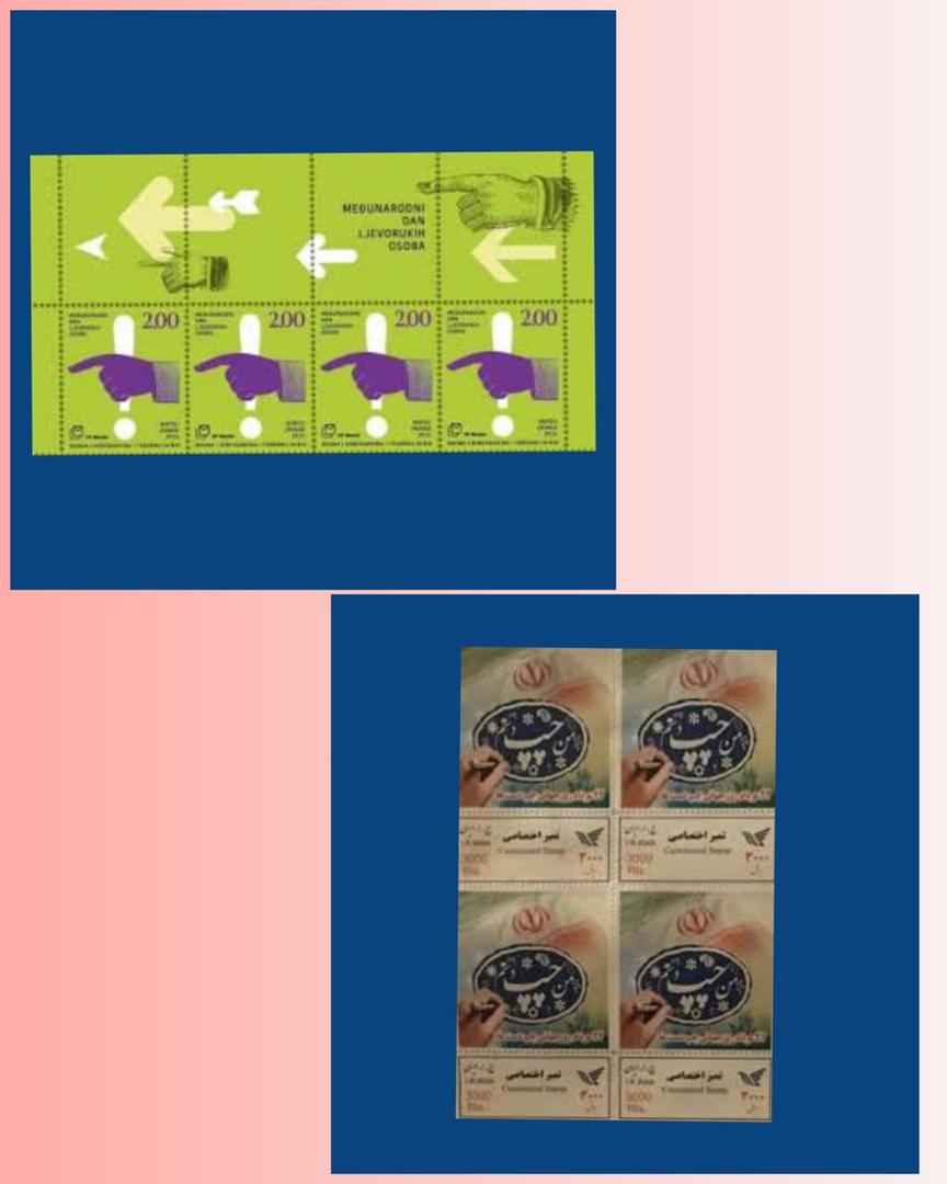 IranPostoffice's tweet photo. ۲۲ مرداد #روز_جهانی_چپ_دست‌هاست
#شرکت_ملی_پست نیز به این مناسبت تمبر منتشر کرده است.

یکی از هدف‌های این روز به چالش کشیدن باورهای خرافاتی درباره چپ دست‌هاست.

 #تمبر_سفیر_فرهنگی
 #تمبر_چپ_دستها https://t.co/zEIVkP3neu