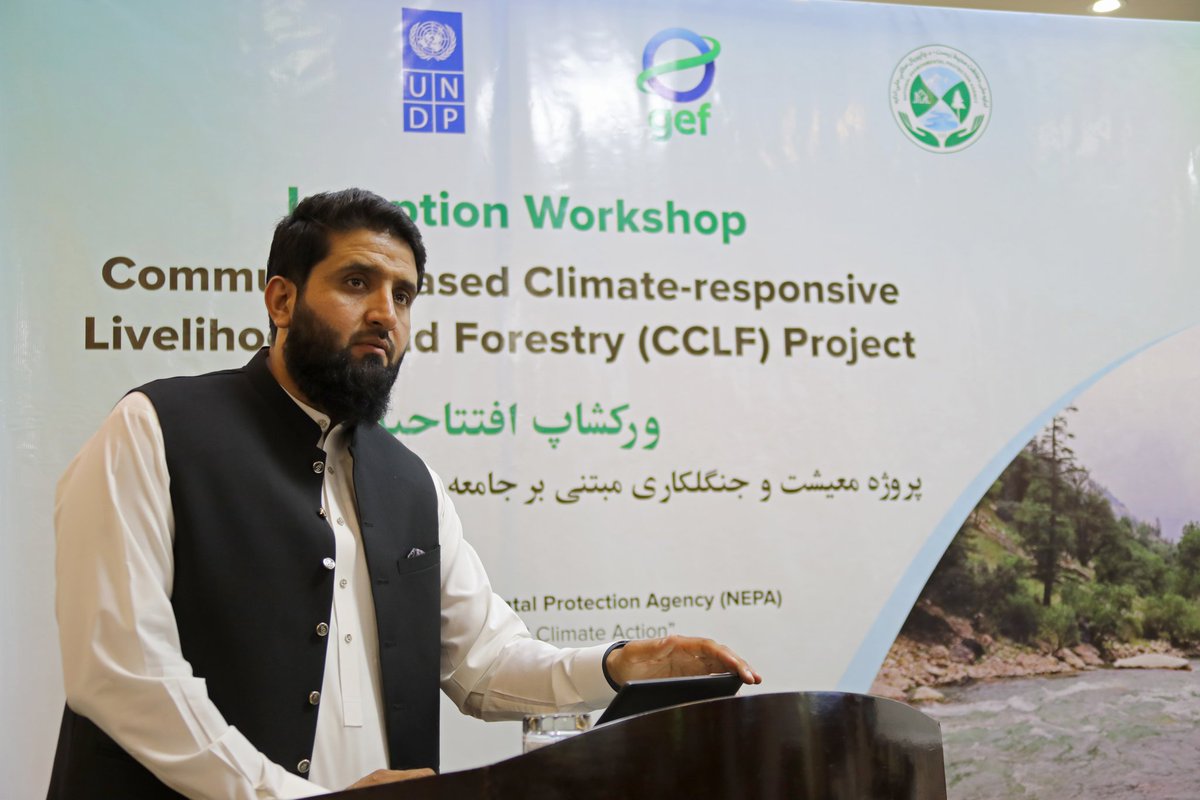 UNDPaf's tweet image. Over 35 participants, including ministries, UN, NGOs &amp;amp; community reps from Badakhshan &amp;amp; Kunar, joined the CCLF launch to co-design climate-resilient livelihoods grounded in local needs.
Bottom-up. Community-centered. Locally driven.
#CommunityResilience #Afghanistan #CCLF