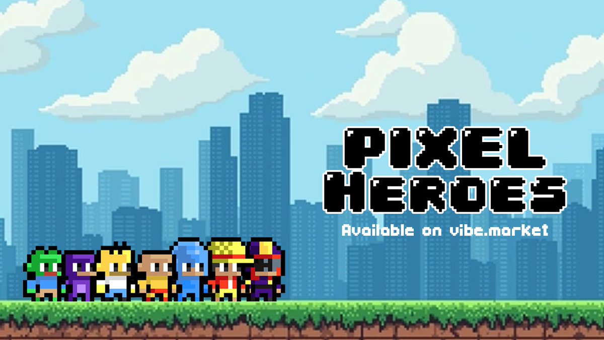 PixelHerosNFT's tweet photo. Adorable pixel warriors are waiting in the Cute Pixel Heroes Pack on VibeChain @wieldlabs.
🔥 Rare. Legendary. Yours.

Link on the tweet below. https://t.co/LgTNUdNXPv