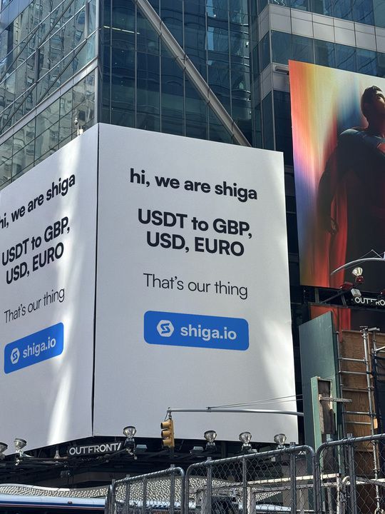 ShigaDigital's tweet photo. We are live in times square and will let this expensive ad speak for itself 🤭 https://t.co/PBi1tYGCkf