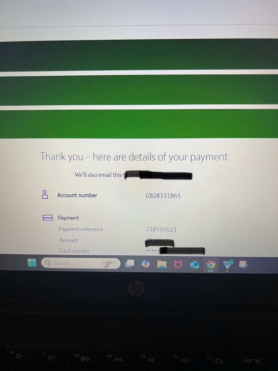 JamesOutram1's tweet photo. @bt_uk how difficult is it to validate a unique account number? Awful tech, non existent customer support and all when I’m trying to pay you. Absolute joke of a company https://t.co/fCLJpGuxBc