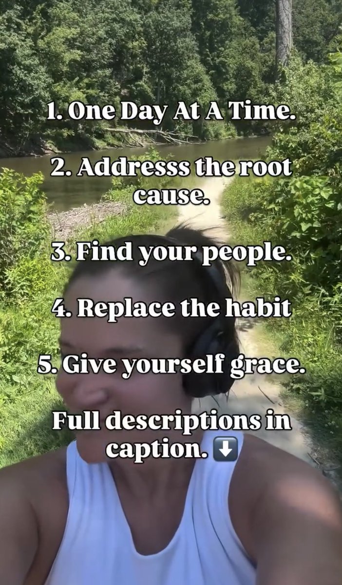 These are 5 things I learned in early recovery to keep me sober. #RecoveryPosse what would you add