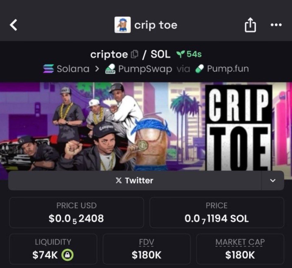 gabycoin_1's tweet photo. Aped #criptoe at an $180k market cap in my private TG
Dm to join my tg
Stop procrastinating
Level up
#Chain #Solana $Stupid $Solana #Buy #BTC $phi $wc #Memecoin #rizzmass $San $Dream $retire #Ethereum #Dexscreener #Memecoin #crypto $the $smiski $bwe $tanaki $dream $usdc $retire https://t.co/sjFC1sCjXH