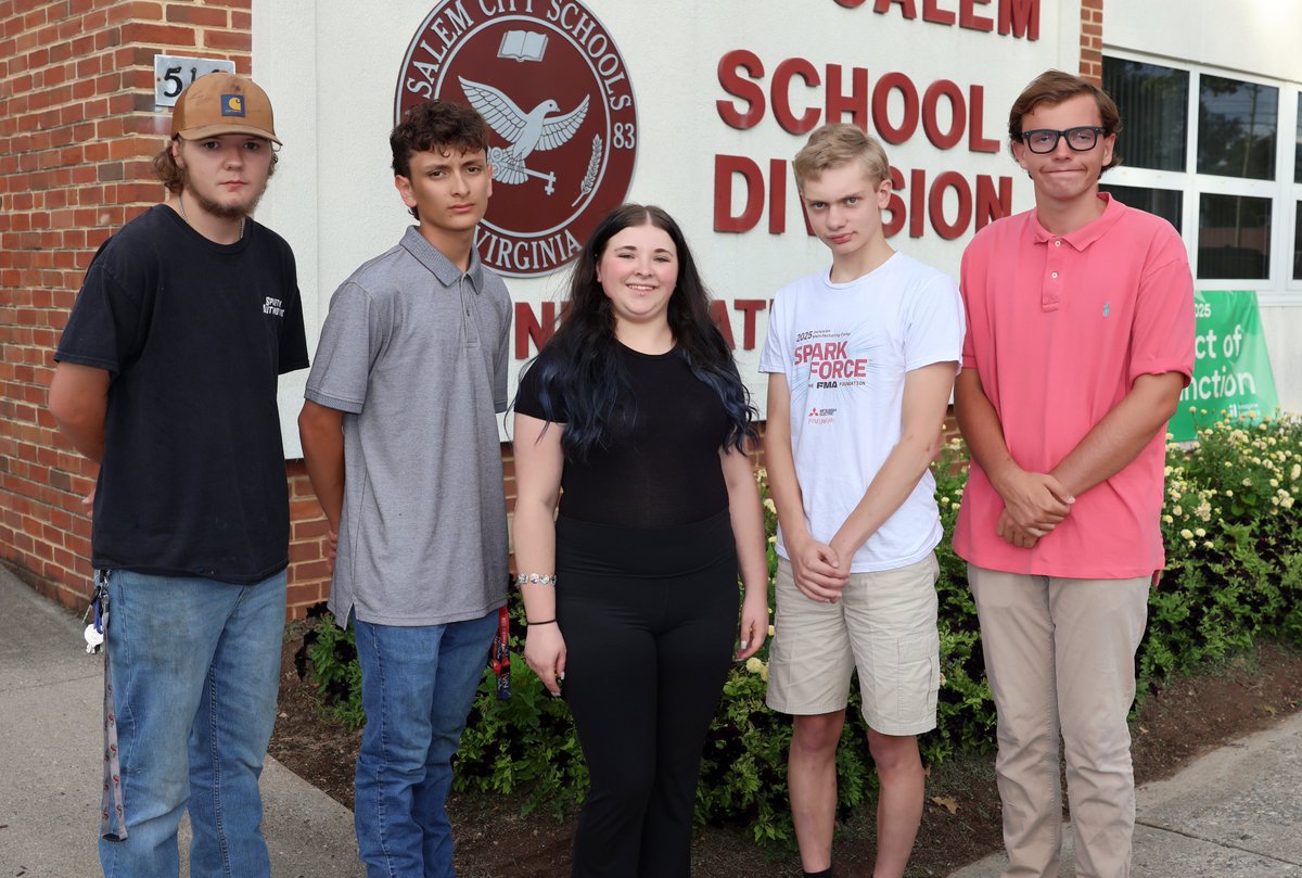 The #SalemVA School Board formally recognized the accomplishments of the division’s "Forge the Future" students who participated in this summer’s manufacturing career exploration camp. These students represented our schools extremely well as they engaged with local manufacturers