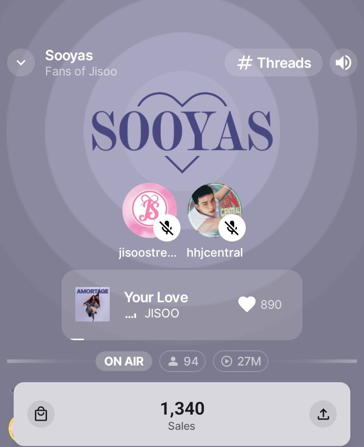 JISOO STREAMING (@jisoostreaming) on Twitter photo WE ARE NOW ON-AIR WITH OUR CO-HOST <a href="/HHJCentral/">Hyunjin ํ์ง Central๐น</a>
Join us and let's have fun together:
stationhead.com/jisoostreamingg
#JISOO #HYUNJIN WE ARE NOW ON-AIR WITH OUR CO-HOST <a href="/HHJCentral/">Hyunjin ํ์ง Central๐น</a>
Join us and let's have fun together:
stationhead.com/jisoostreamingg
#JISOO #HYUNJIN