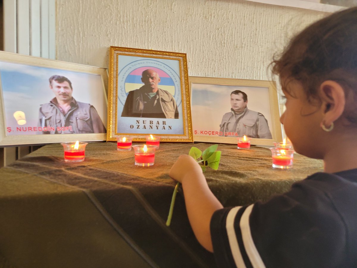 ArmeniaRojava's tweet image. In the 8th anniversary of immortality, we continue to defend the #RojavaRevolution in the line of martyr #NubarOzanyan