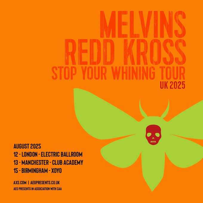 RichardSE23's tweet photo. Melvins @melvinsdotcom with great value psychedelic power pop support from Redd Kross at @EBallroomCamden last night. There were two drummers in the Melvins line-up, so maybe that's why my ears are still ringing today. #doubledrums https://t.co/yxZb1odsEC