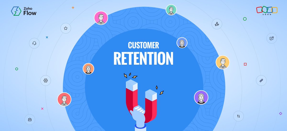 ZohoFlow's tweet image. Check out this article to learn more about customer retention and how implementing workflow automation for customer retention can make the process easier and help your business build a loyal customer base.
zoho.com/flow/articles/…