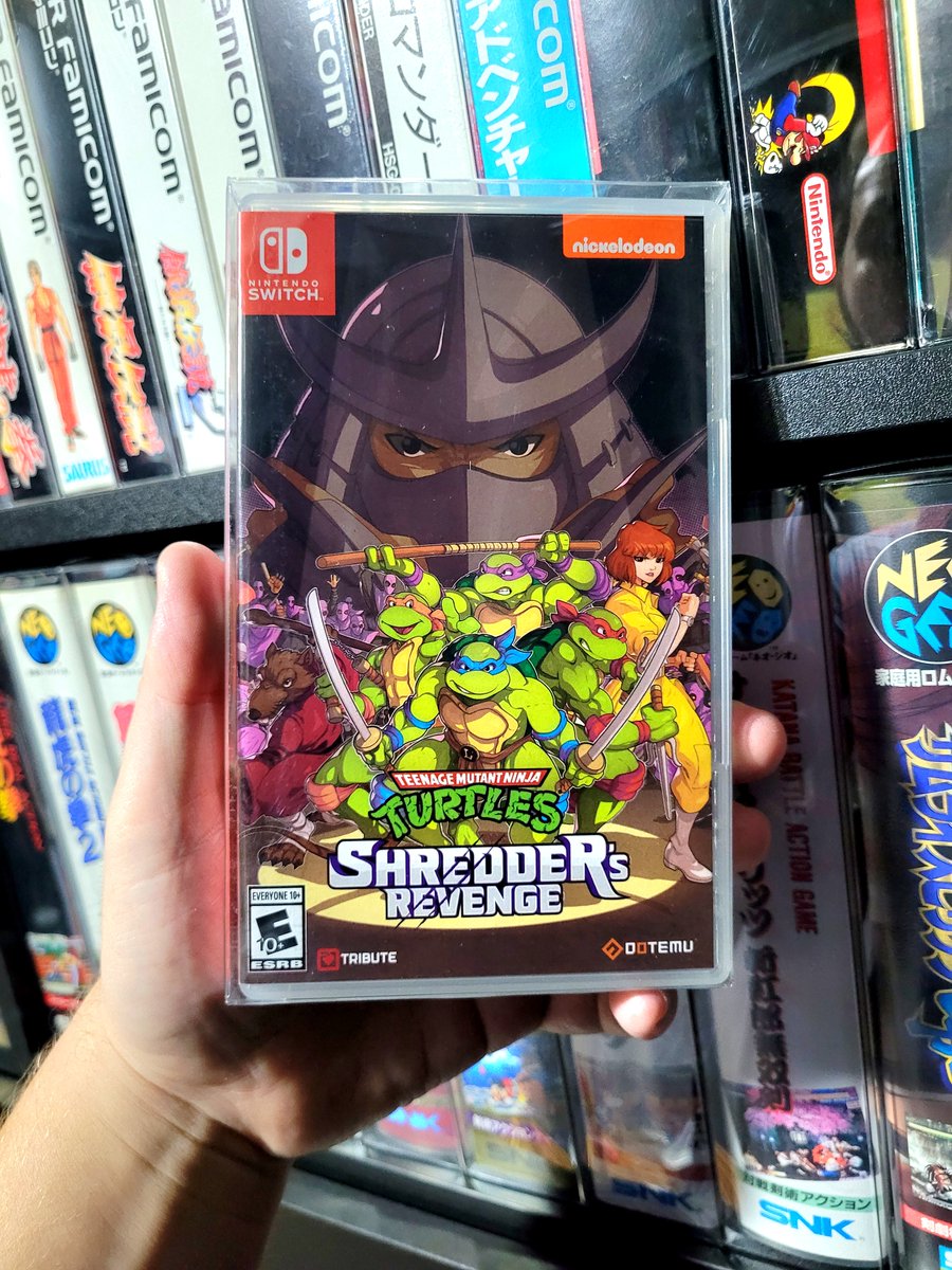 dark_RY0's tweet image. Uma capa de jogo por dia 327.

Teenage Mutant Ninja Turtles: Shredder&apos;s Revenge, Nintendo Switch, 2022.
Tribute Games.

#TeenageMutantNinjaTurtles
#TributeGames
#Dotemu
#Switch