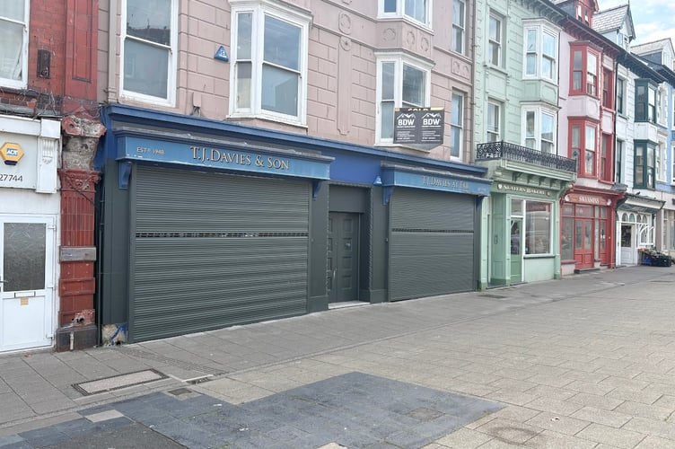 Can't open a café in an empty unit in a 19th century building in Aberystwyth town centre because National Resources Wales says not enough info on flood mitigations. 

Town Council strongly in favour, no proposed alterations to the building. But NRW insists it stays empty.