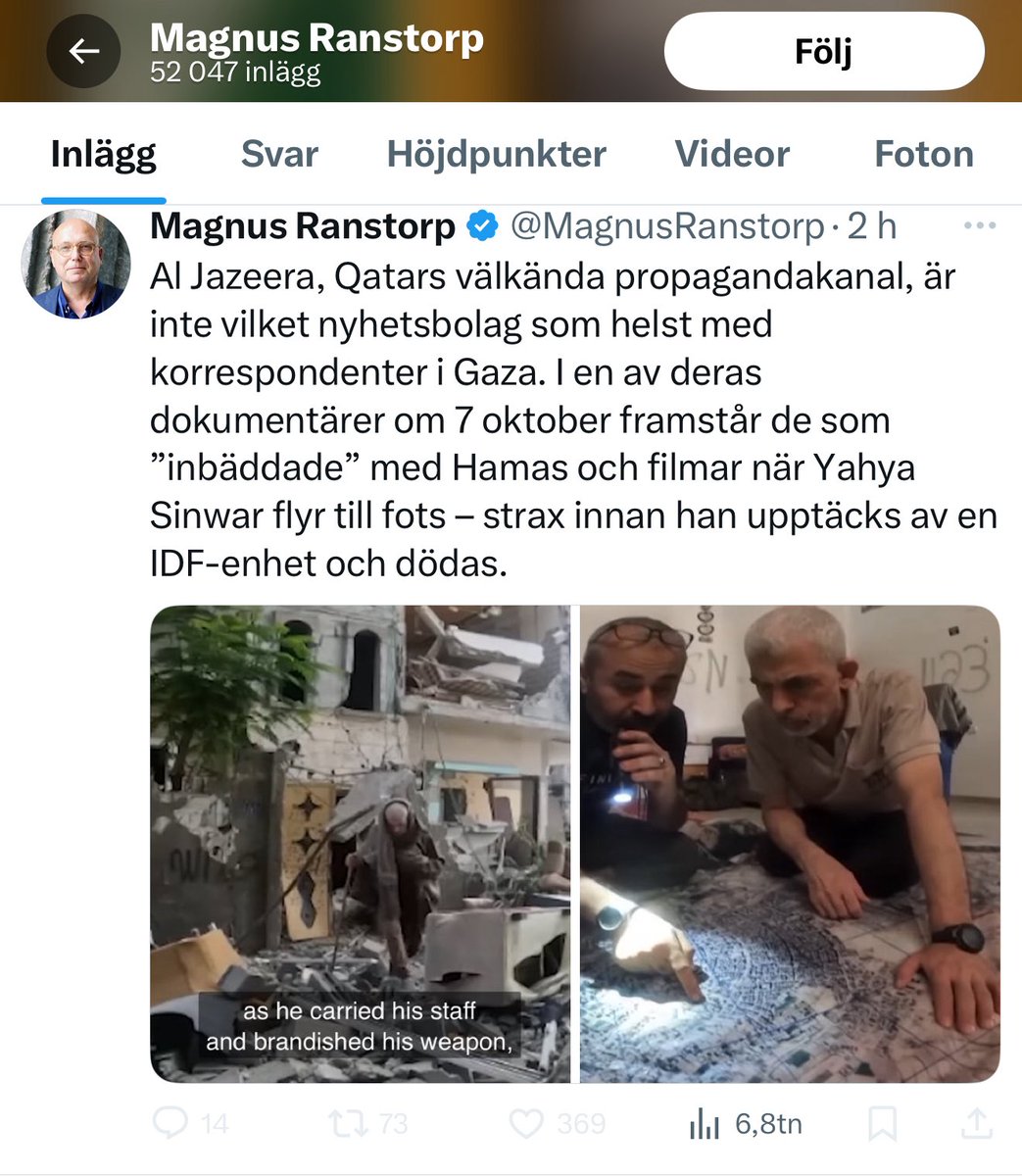Tony Johansson tweet media