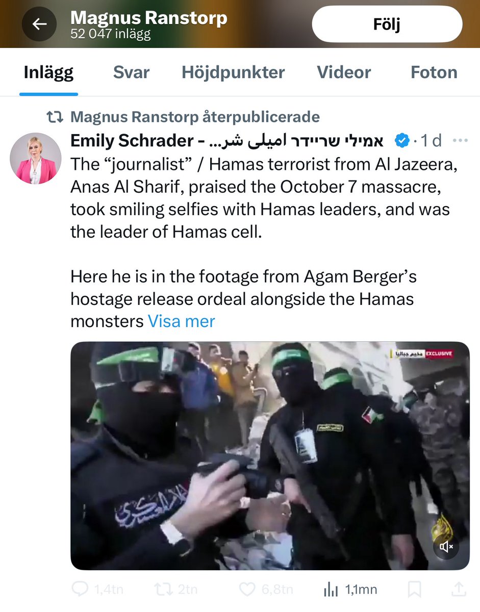 Tony Johansson tweet media