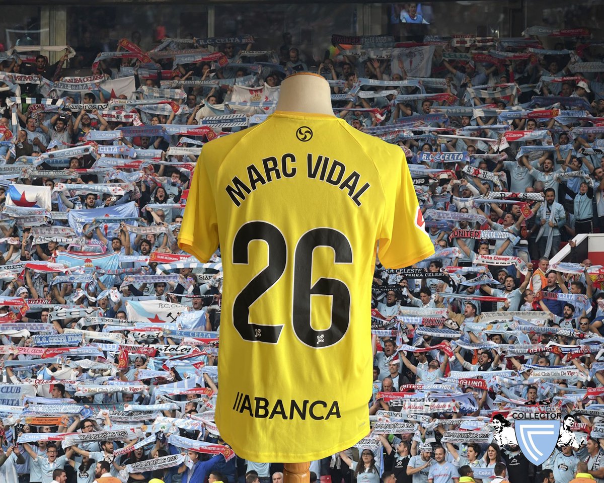 miguelcaride87's tweet photo. Camiseta de portero de la temporada 2024/25 preparada para usar en partido por Marc Vidal #realclubceltadevigo #celtadevigo #celtavigo #matchissued https://t.co/qg8vuHpPef