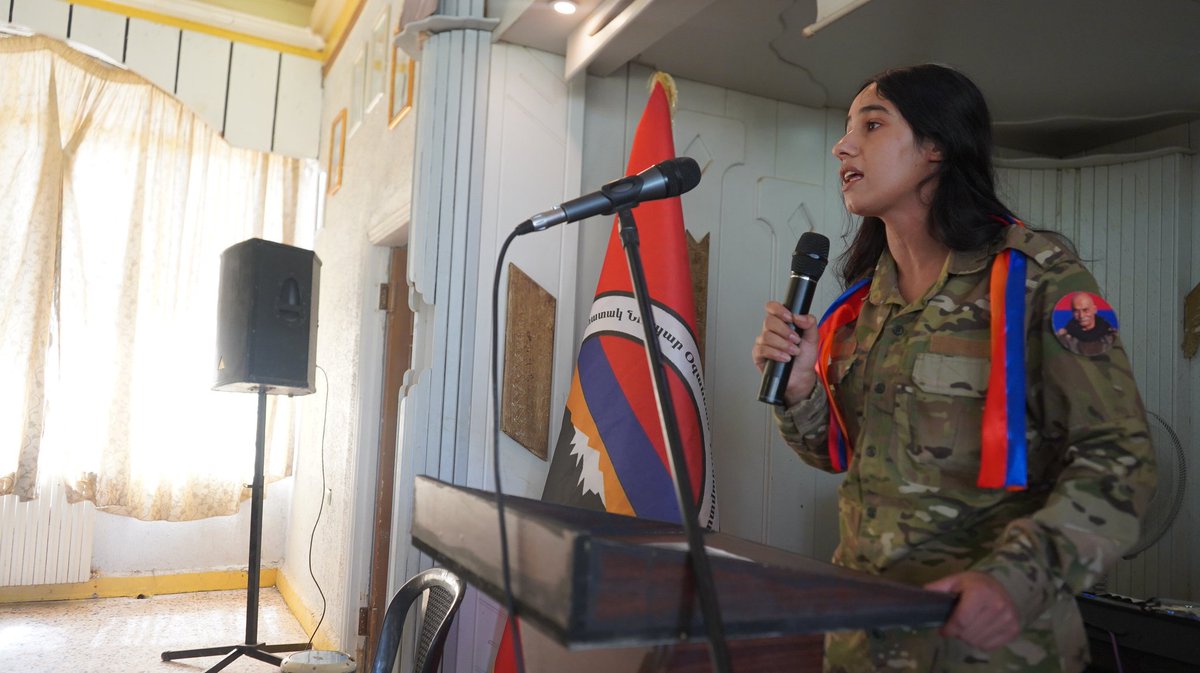 ArmeniaRojava's tweet image. In the 8th anniversary of immortality, we continue to defend the #RojavaRevolution in the line of martyr #NubarOzanyan