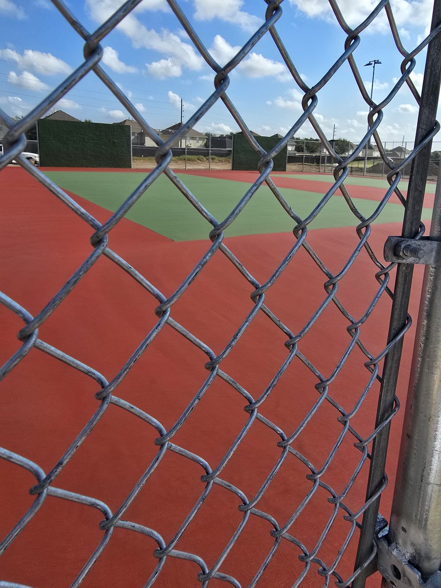 Court color is down, getting closer. Thanks for the support CFISD. #WAWG