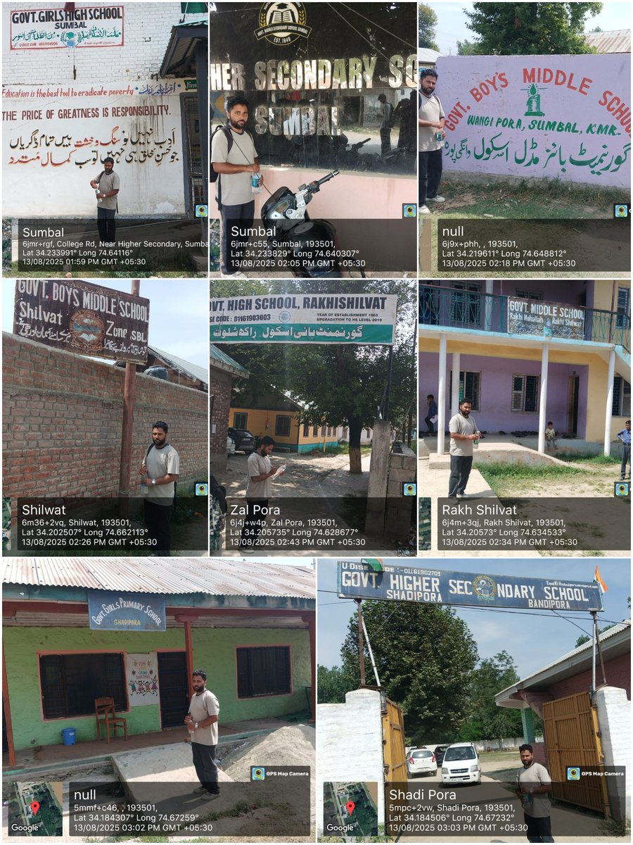 Water quality testing conducted across various schools of District Bandipora by Sub Division Lab Sumbal as part of #HarGharSwachhata &amp; #HarGharTiranga campaign during #IndependenceWeek (Aug 8-15) to ensure safe drinking water for every student.