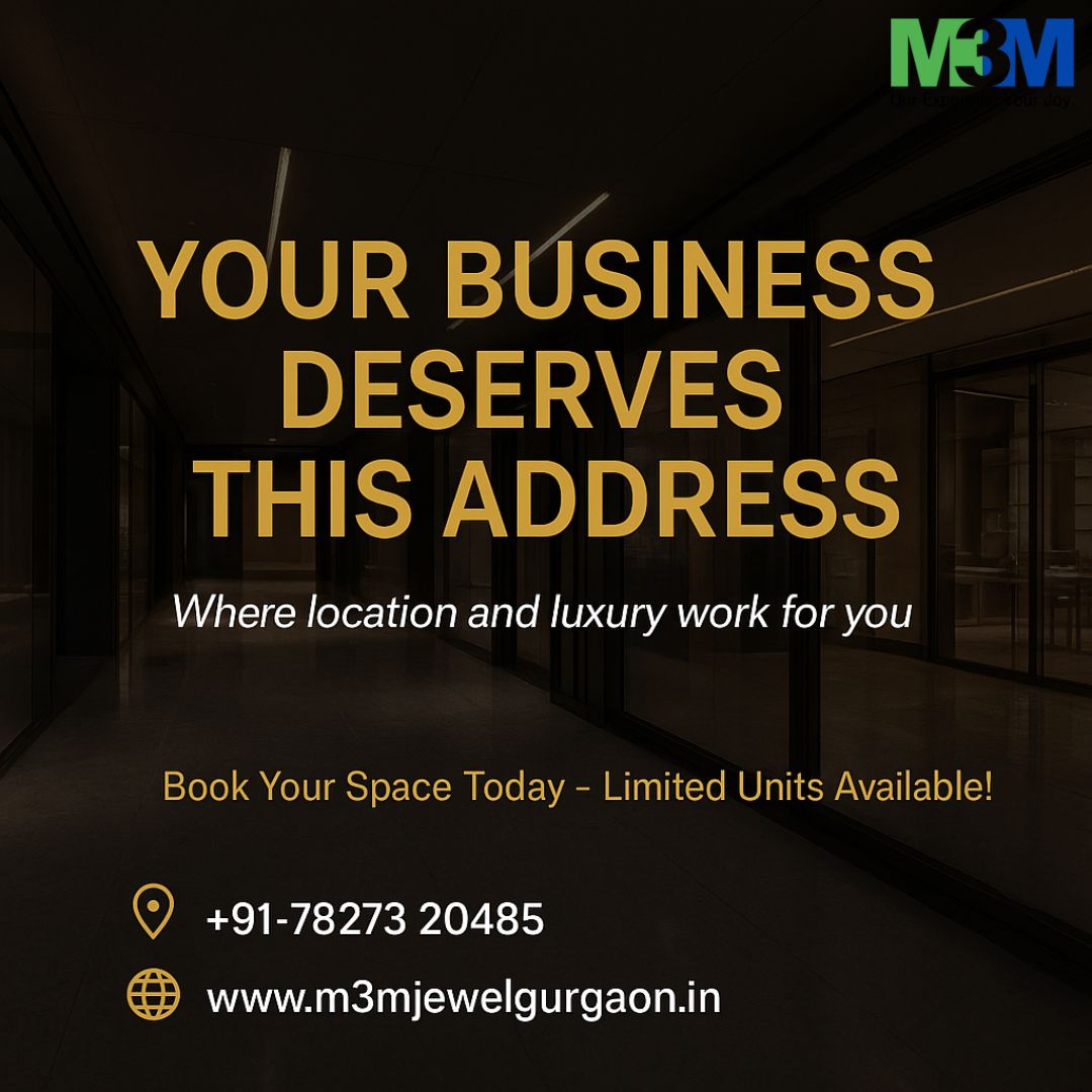 RakeshK88236156's tweet image. 🚀 Why M3M Jewel MG Road is Gurgaon’s #1 Business Address! 🚀
📍 Metro-connected | ⏳ 25 mins to IGI Airport | 💼 Next to Cyber City
📖 Read the full blog: shorturl.at/1rVRV
📩 Enquire now: 78273 20485

#commercialrealestate  #GurgaonOffices #InvestInGurgaon #MGRoad