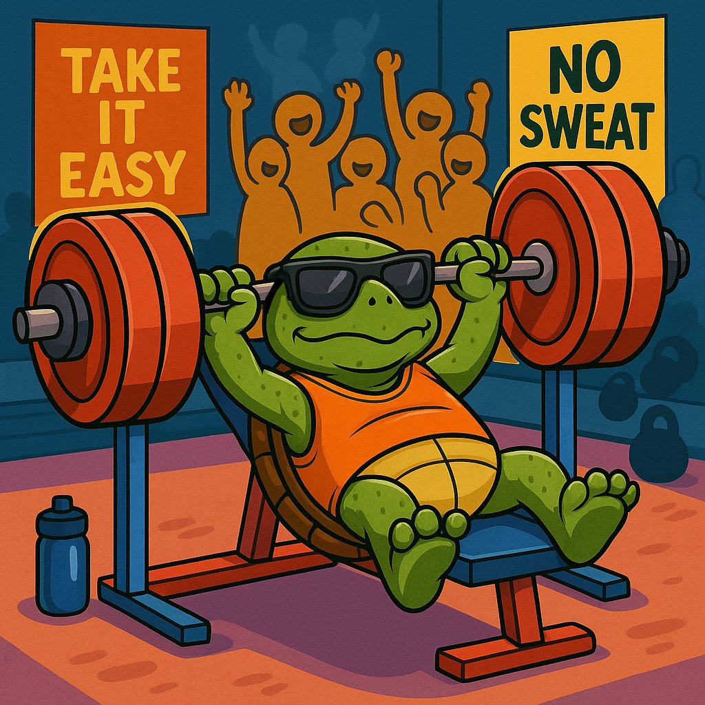 Papuism's tweet photo. Strength isn’t built in the gym… it’s built when you still choose to lift after the nap you didn’t want to end. 🐢💪

$PAPU $SOLANA #MemecoinSeason https://t.co/j1UYS0V5gf