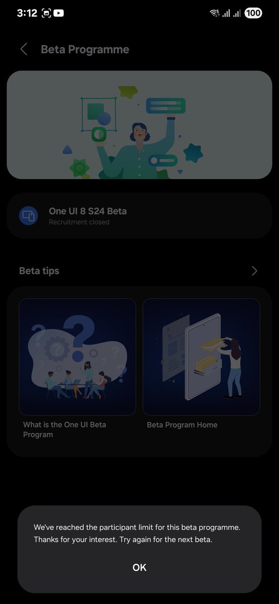 rishimewara's tweet photo. @tarunvats33 @SamsungIndia @SamsungNewsIN #samsungbetascam Beta Scam India 🇮🇳 2025 Samsung S24 ONE UI 8.0 https://t.co/ycXkdgteVO
