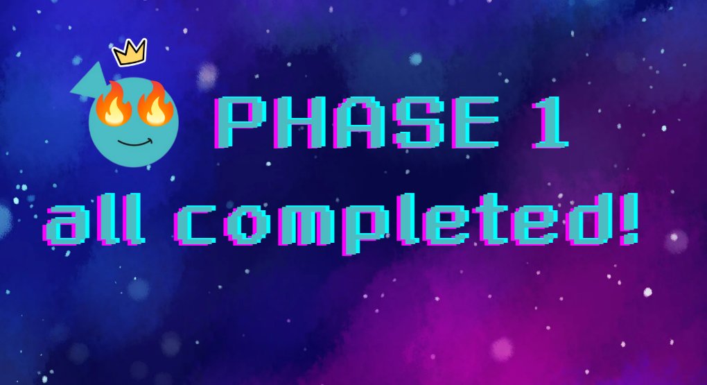 DelightWebToken's tweet photo. $DWT Roadmap Phase 1 ALL Completed!
Let's celebrate this together🎉🎉
⛓️Link : https://t.co/gCYkERAwbk
#DWT #DelightWebToken #토겟플 https://t.co/9SpcbCmXgA