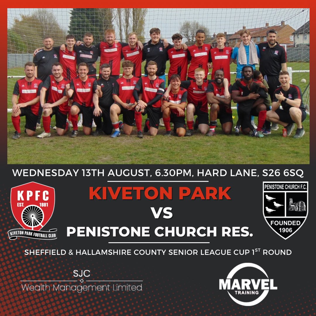 (C) Kiveton Park FC (@kivetonparkfc) on Twitter photo Game day number one!
The 2025/26 season gets under way tonight, with a tough <a href="/CountySeniorFL/">S&H County Senior League</a> Cup game against <a href="/pcfc1906/">Penistone Church FC</a> reserves.
Kick-off at 6.30pm - admission and programmes free. Game day number one!
The 2025/26 season gets under way tonight, with a tough <a href="/CountySeniorFL/">S&H County Senior League</a> Cup game against <a href="/pcfc1906/">Penistone Church FC</a> reserves.
Kick-off at 6.30pm - admission and programmes free.