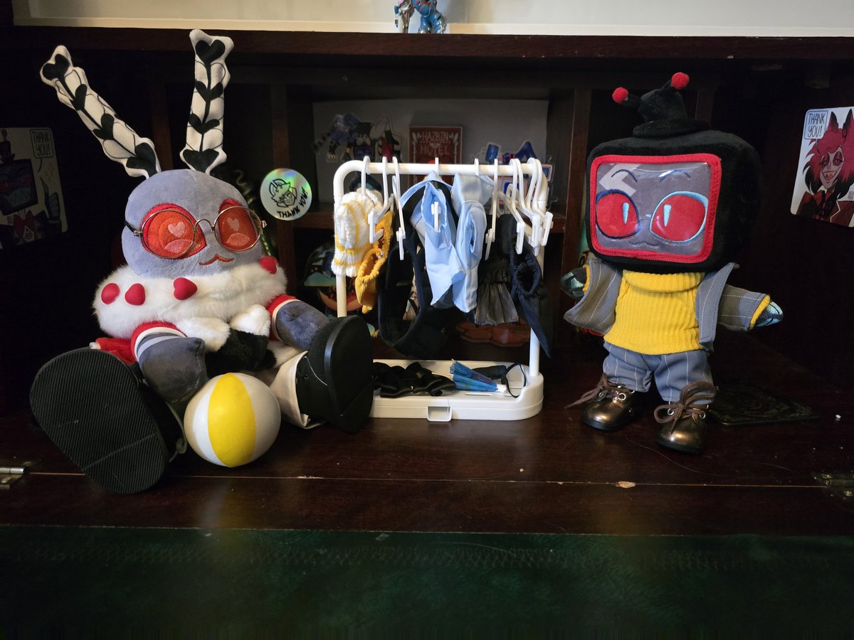 Got them a little wordrobe and some new outfits 😍