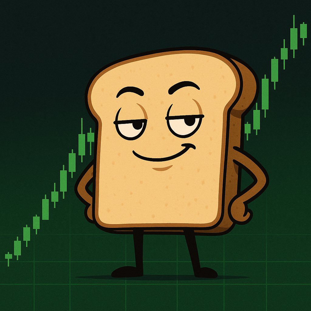burntloaf_sol's tweet image. Green candles?
The toaster’s working overtime. 🍞📈🔥

$TOAST is rising.

#toastcoin #Solana #CryptoTwitter #memecoin #WAGMI #degen #Altcoins