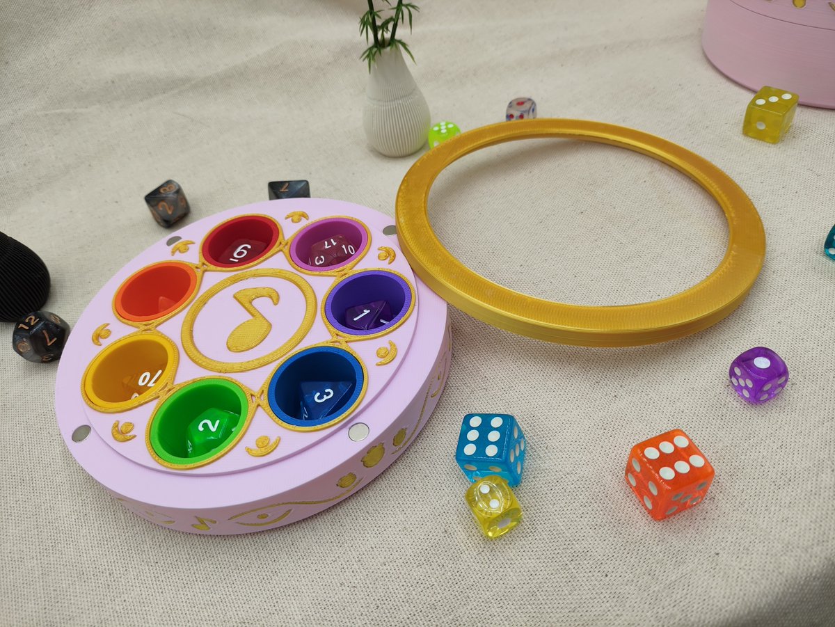 Pirika pirilala popelina peperuto🎶

Toca sorteo de DOREMI YA🪄

Sorteo 1 cajita para dados de rol temática, con dados a juego.

Para participar:
✅Sígueme en esta cuenta.
🔀Retwitea con magia
🧙‍♀️Menciona un amiwi mágical.

Finaliza el 15/8, Mucha suerte a todas las mágical girls