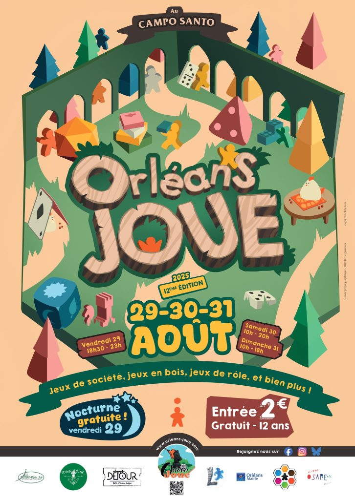 📣 Nous serons présents à 𝐎𝐑𝐋𝐄𝐀𝐍𝐒 𝐉𝐎𝐔𝐄 pour le Week End du 30-31 Août ! 😍

♟Venez découvrir nos nouveautés !

#Orleansjoue #supermeeple